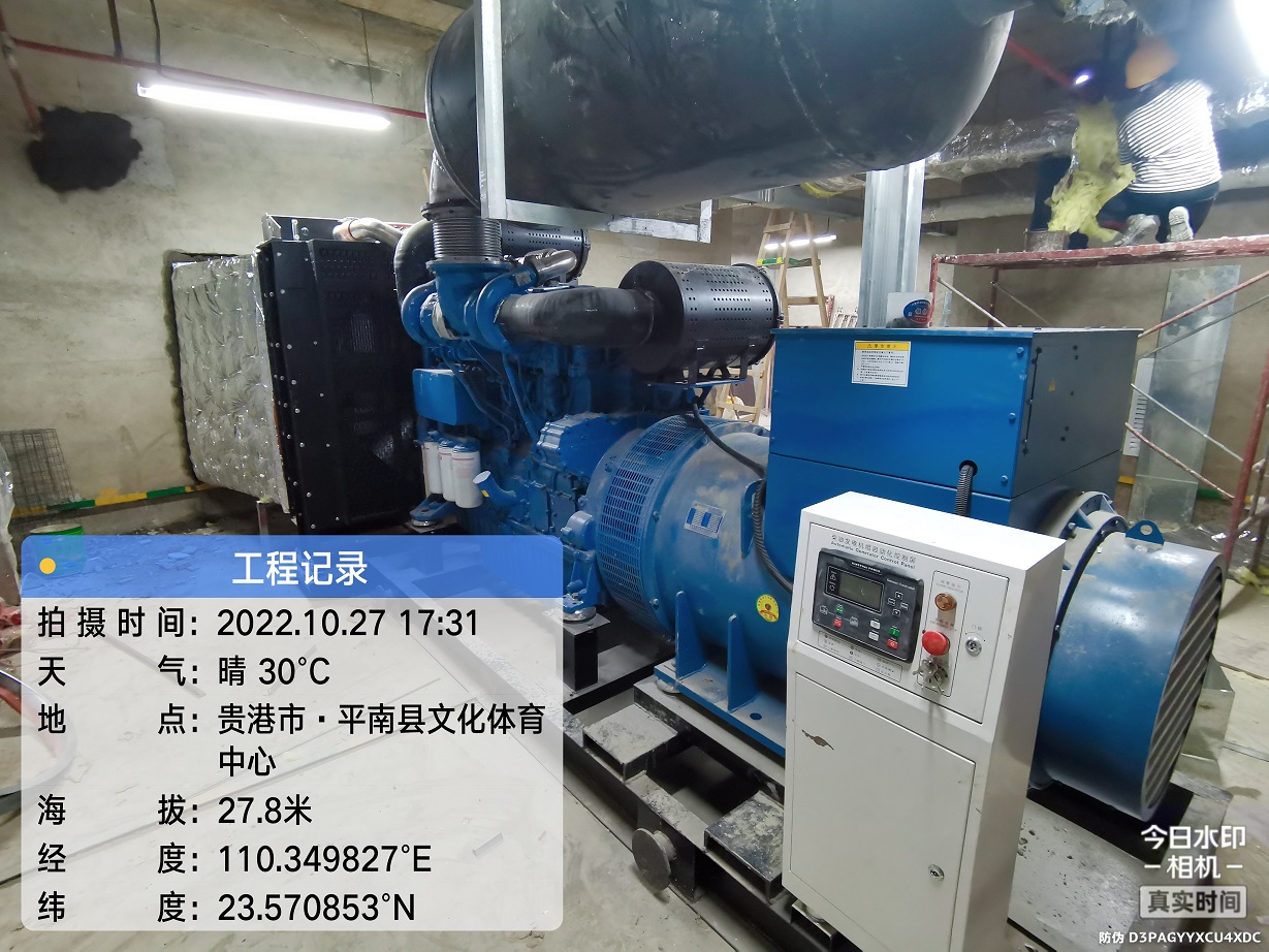 貴港市.平南縣文化體育中心柴油發(fā)電機(jī)組采購安裝工程